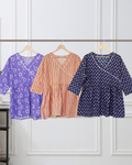 Printed Dream Set - Anarkali Kurti Combo (Set of 3)