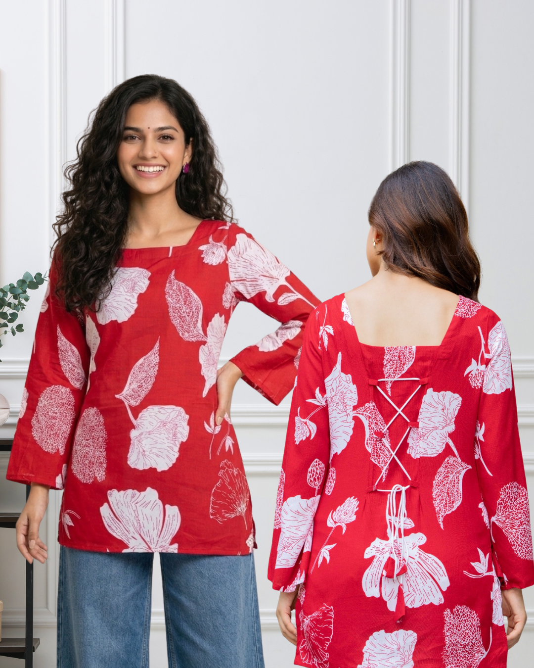 Dreamy Flare Set - Flared Sleeves Kurti (set of 3)