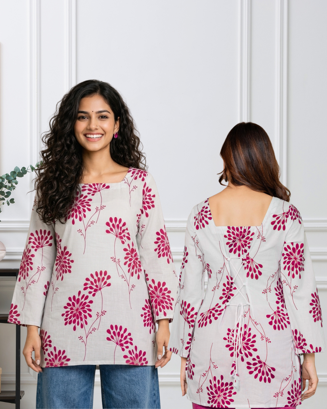 Dreamy Flare Set - Flared Sleeves Kurti (set of 2)