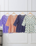 Printed Dream Set - Anarkali Kurti Combo (Set of 4)